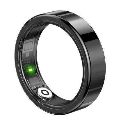 SR09 Smart Ring Health Tracker Bluetooth-Compatible 5.1 Fitness Ring with Gesture Control Fitness & Sleep Monitor for Women Men